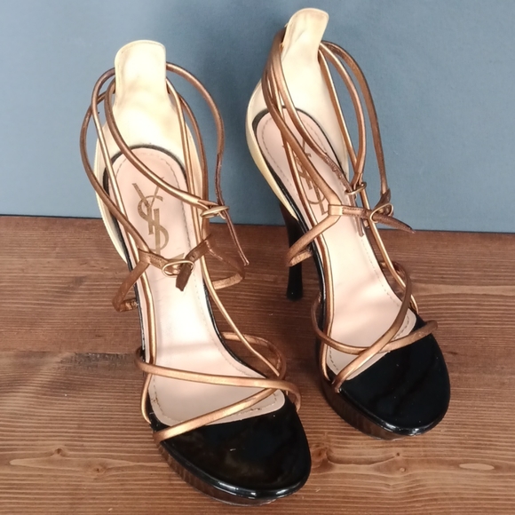 YSL heeled sandals - Picture 1 of 8